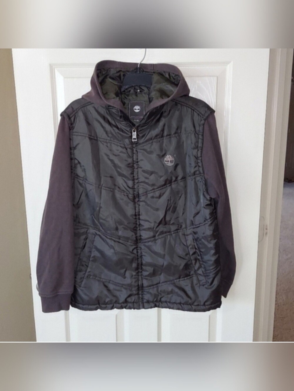 Timberland Women's Soft Shall Jacket With Hood SZ L